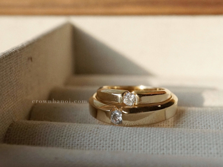 EDGE COUPLE BAND RING