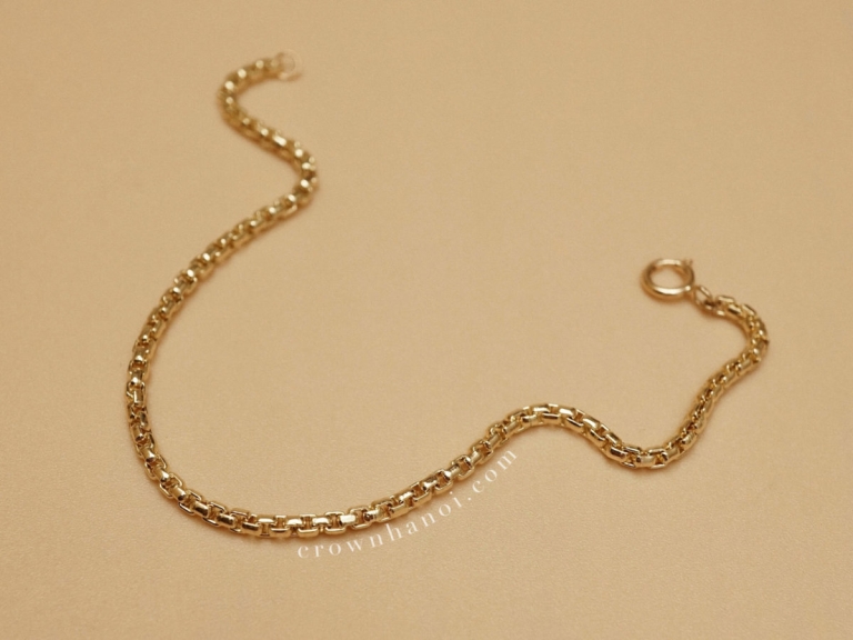 VENETIAN BOX CHAIN BRACELET