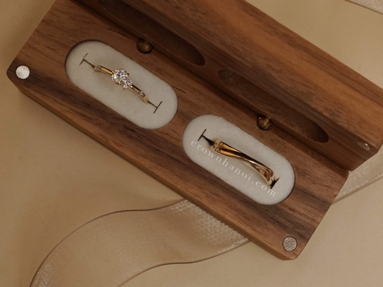 CROSSWISE BAND RING & BASIC CLUSTER RING