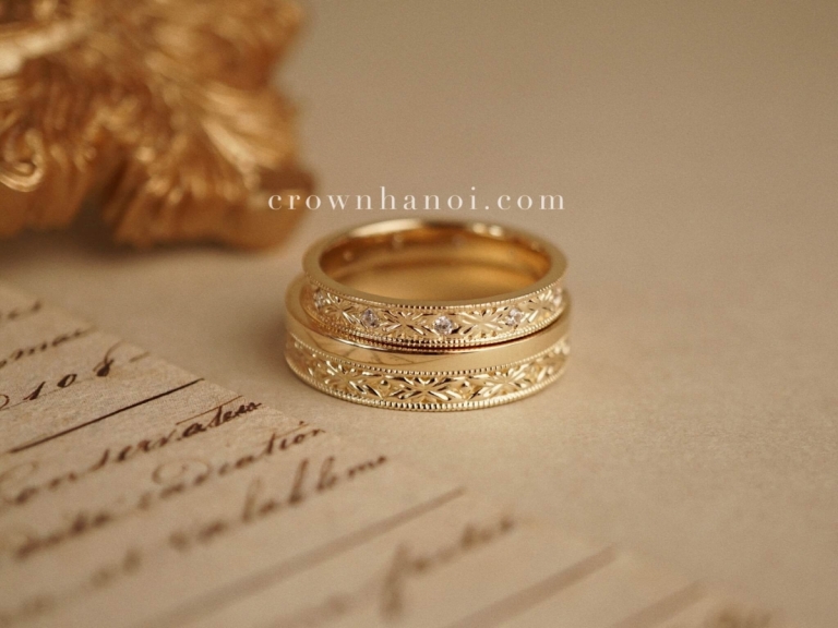 CARVE COUPLE BAND RING