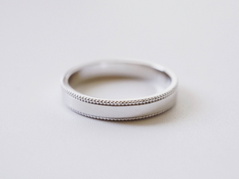 DOUBLE MILGRAIN RING - 3.5MM