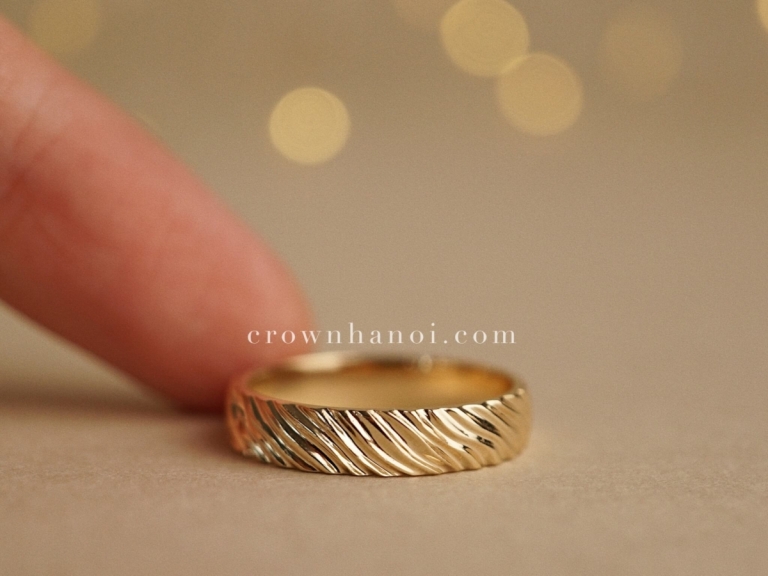 WAVY RING - 4MM