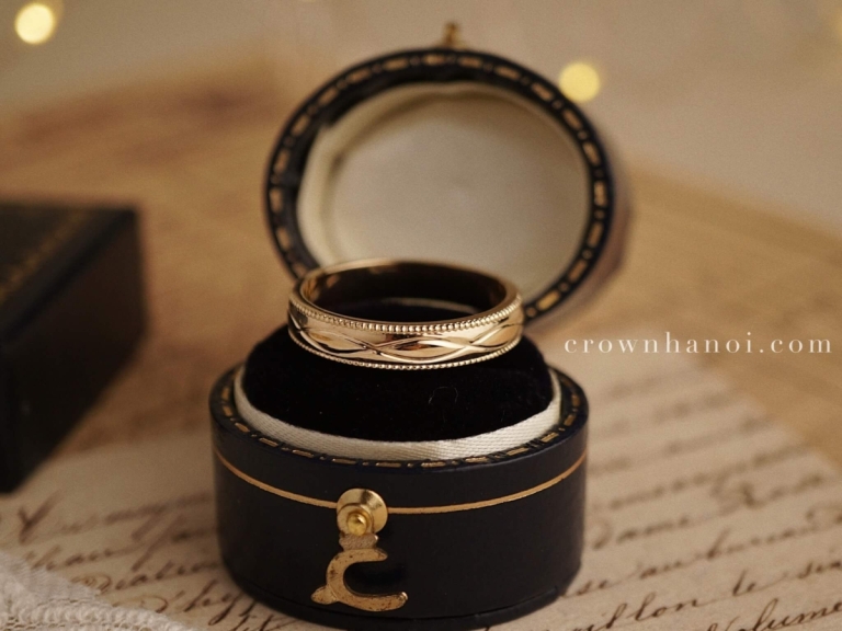 INFINITY GROOVED RING