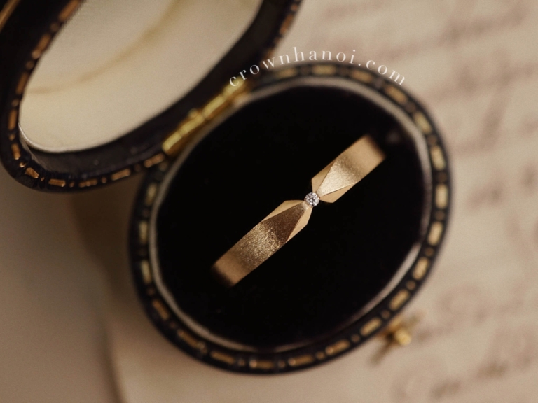 STONE CONVERGE BAND RING