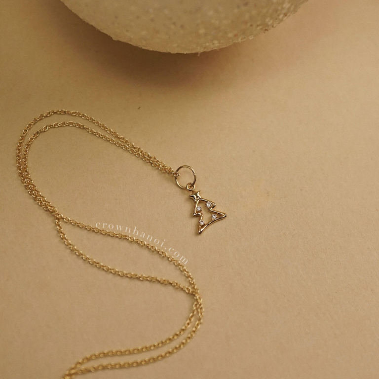 MINI PINE TREE NECKLACE