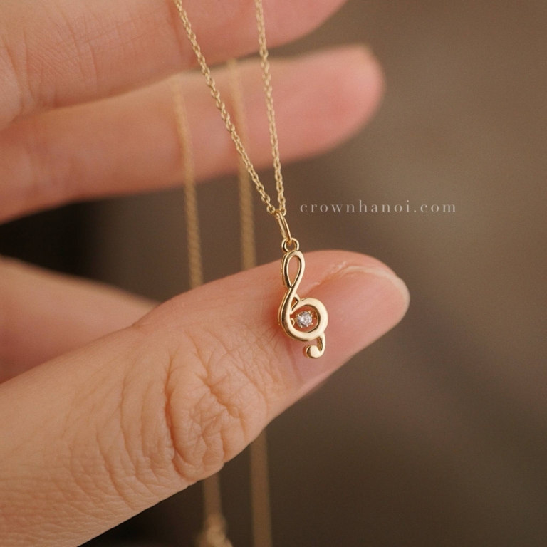 MUSIC SOL INNER STONE NECKLACE