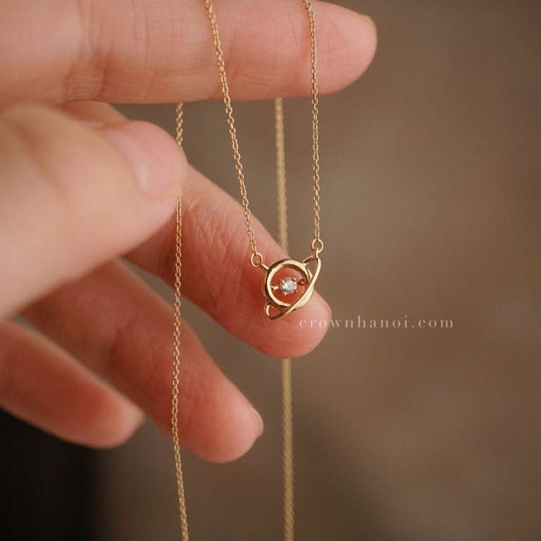 PLANET INNER STONE NECKLACE