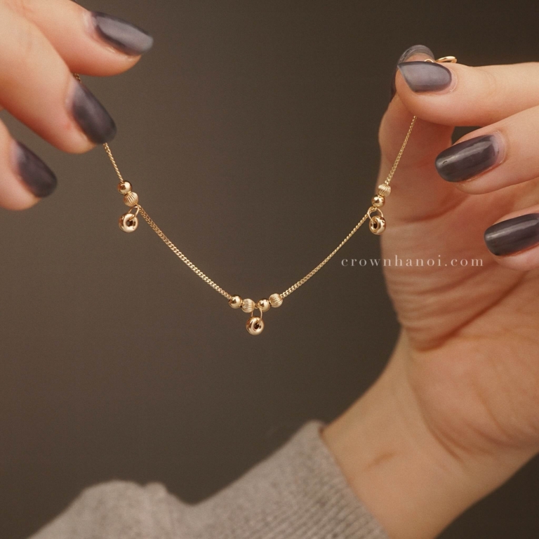SWEET BEADS CURB BRACELET