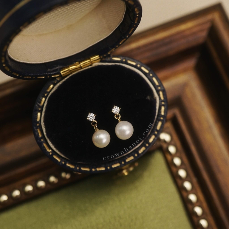 DROP PEARL EARRINGS