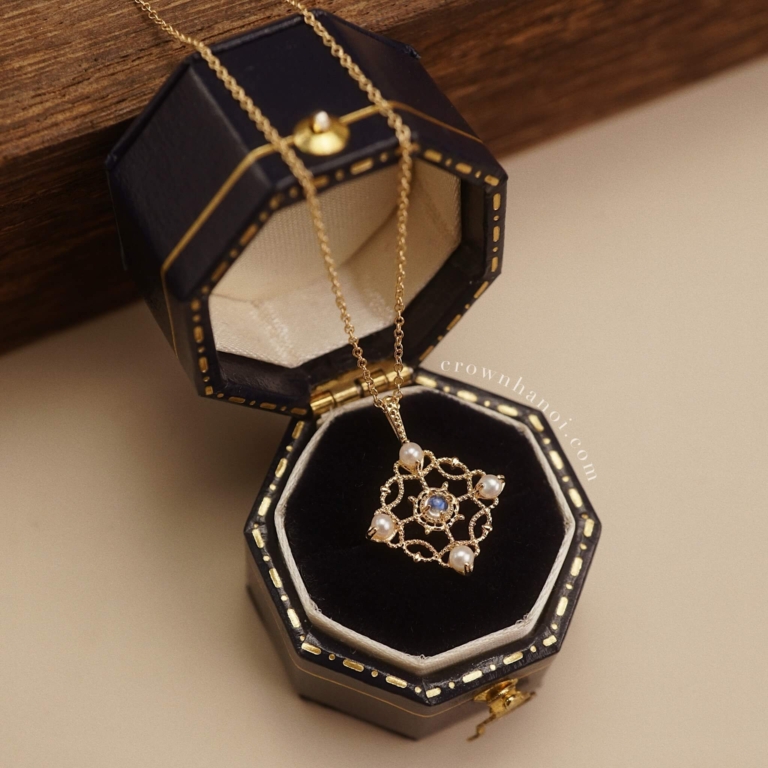 LUNAR COMPASS NECKLACE