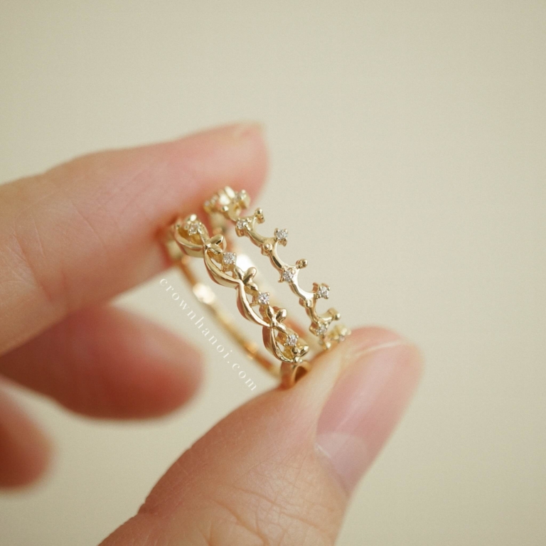 FLORAL TIARA RING & CROWN ALTERNATE RING