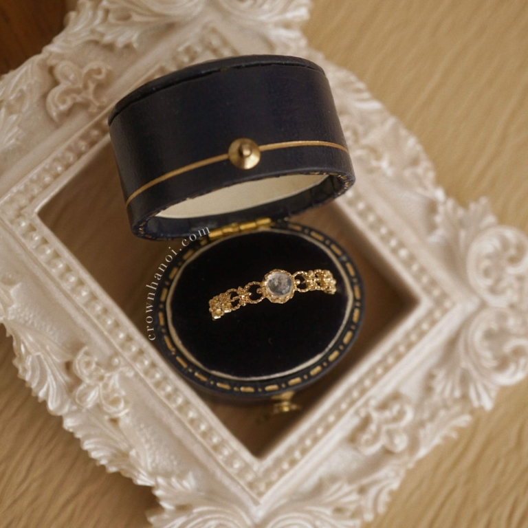 STONE LATTICE RING