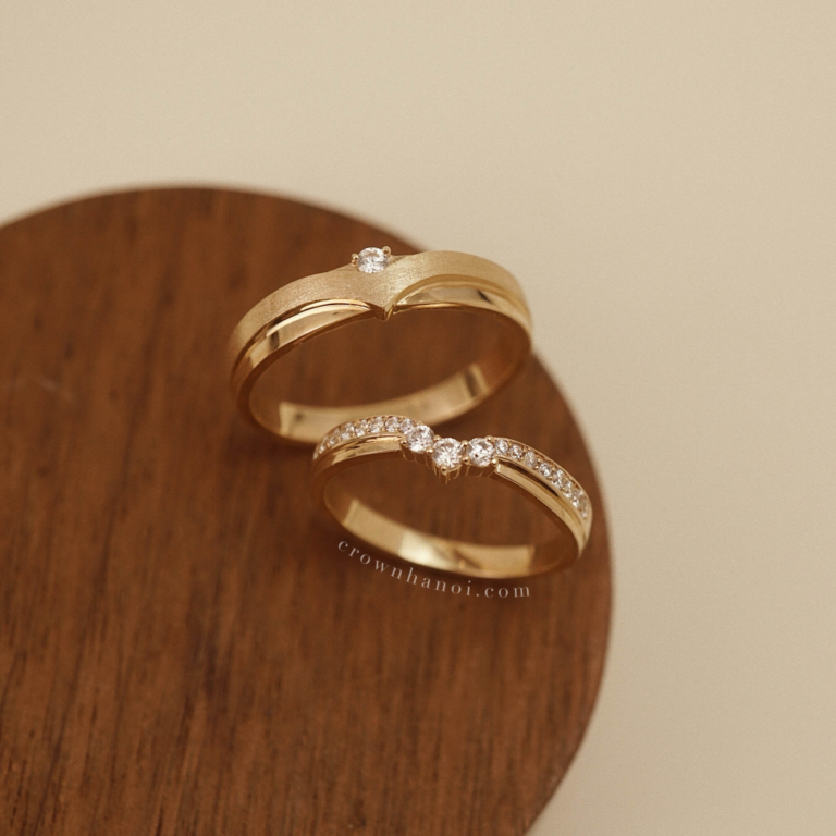 CONTOUR COUPLE RING