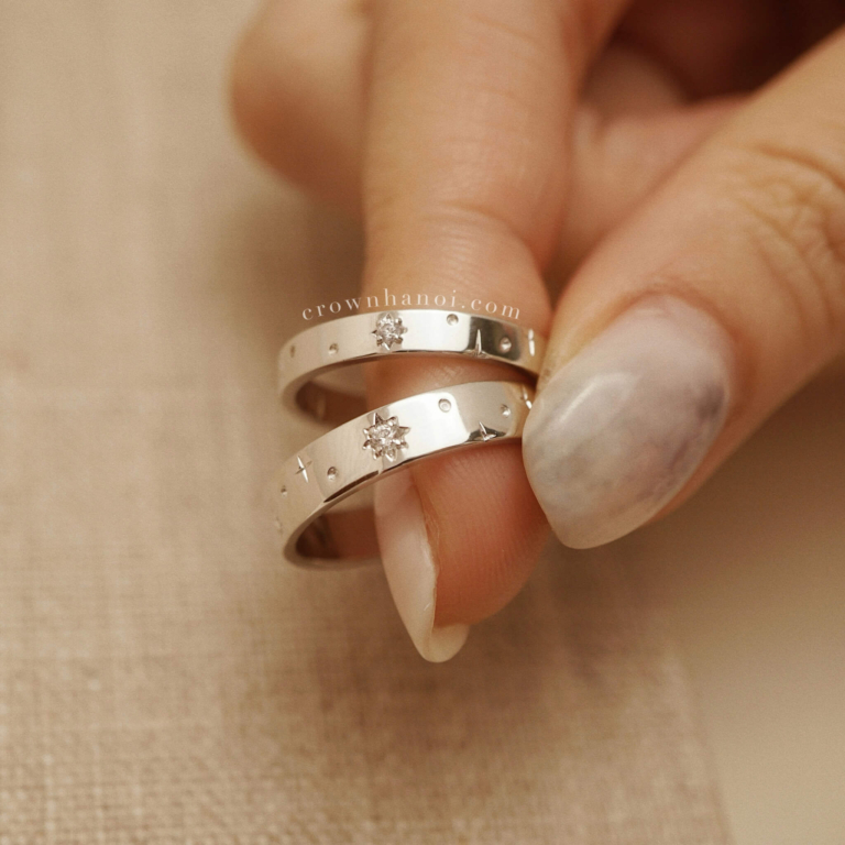 COSMOS BAND COUPLE RING