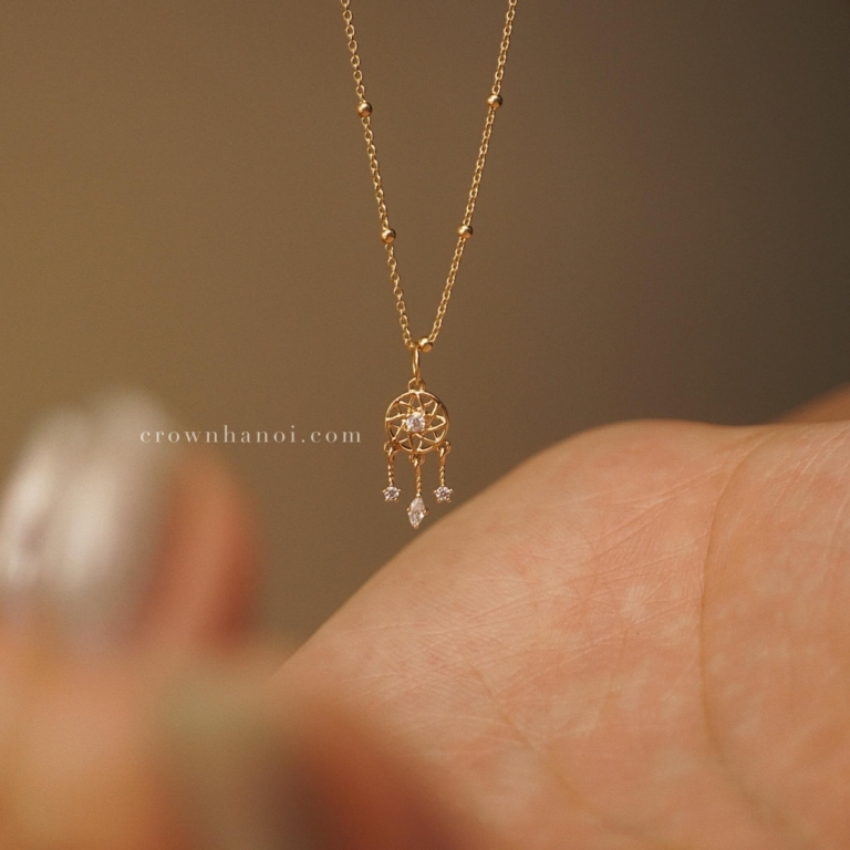 DREAMCATCHER DOT CHAIN NECKLACE
