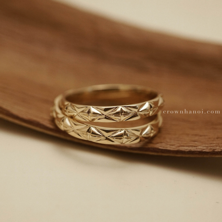 STARRY PRISM COUPLE BAND RING