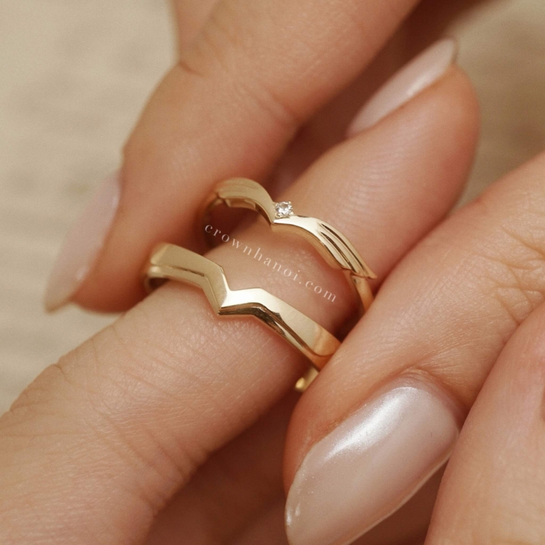SEAGULL COUPLE BAND RING