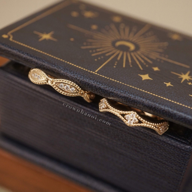 CLOVER RHYTHM RING & MARQUISE RHYTHM RING