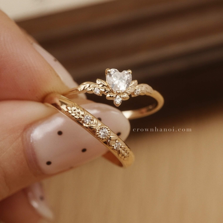 HEART BLOOM RING & MEADOW ROW RING