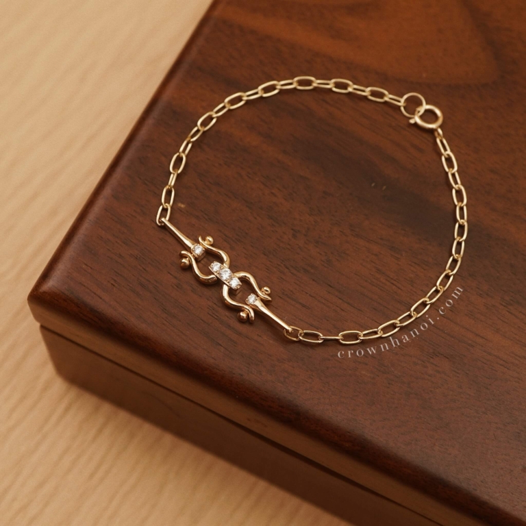 KEEPSAKE - SHORT RECTANGLE CHAIN BRACELET